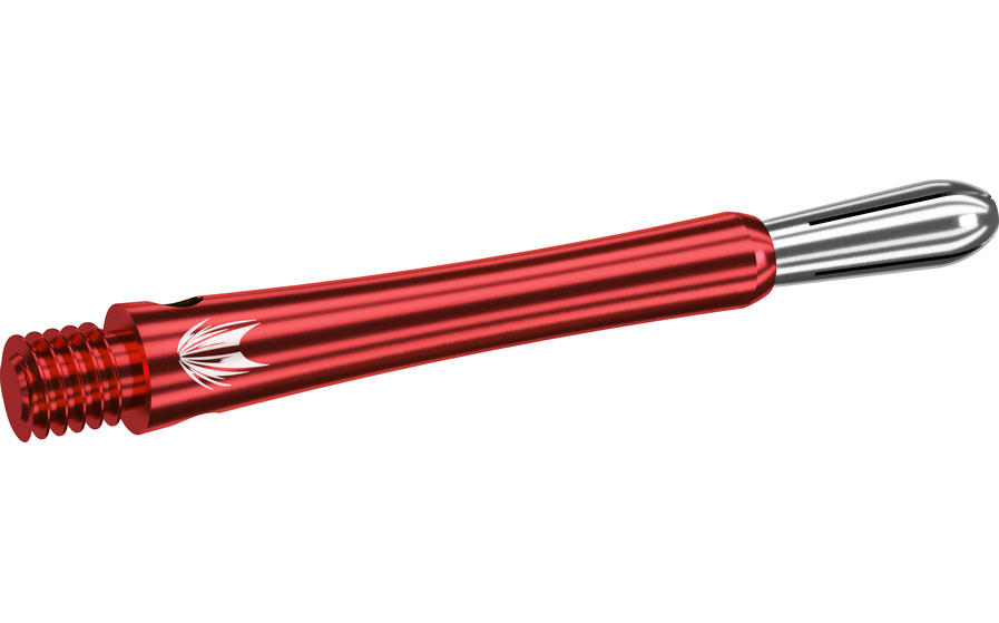 TARGET Grip Style Short Aluminum Shaft Red - Click Image to Close